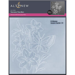 Altenew Embossing Folder - Serene Garden ALT10672