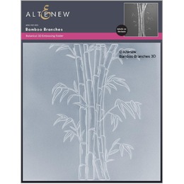 Altenew 3D Embossing Folder - Bamboo Branches ALT7662
