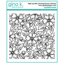 Gina K Designs Clear Stamps - Blossoms in Bloom