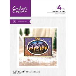 Crafter's Companion Stamp And Die - Nativity Scene