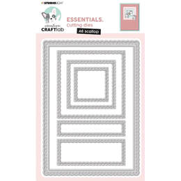 Creative Craftlab Essentials Dies - Scalloped Square