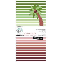 Creative Craftlab Essentials Unicolor Paper Pad - Palmtrees