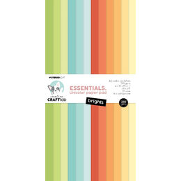 Creative Craftlab Essentials Unicolor Paper Pad - Brights