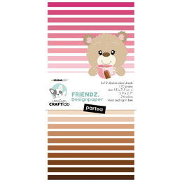 Creative Craftlab Friendz Mini Paper Pad - Partea