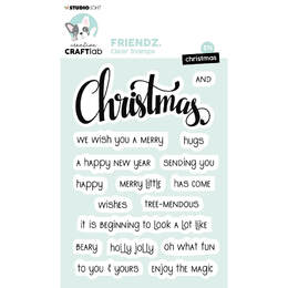 Creative Craftlab Friendz Clear Stamps - Christmas Combo