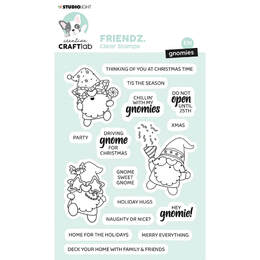 Creative Craftlab Friendz Clear Stamps - Gnomies