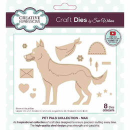 Creative Expressions Pet Pals Craft Dies - Max (by Sue Wilson)