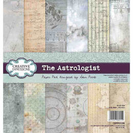 Creative Expressions Paper Pad 8in x 8in - The Astrologist (by Sam Poole)