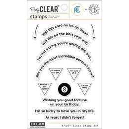 Hero Arts Clear Stamps - Interactive Eight-Ball (by Ralph Tyndall) CM785