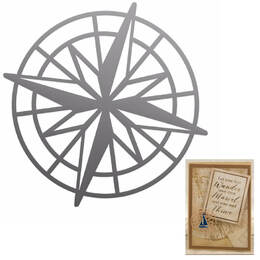 Couture Creations Mini Dies - New Adventures - Compass (48 x 48mm)