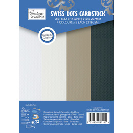 Lawn Fawn - TEXTURED CANVAS cardstock 8.5x11 Paper Pack - BROWN
