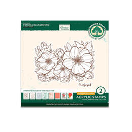 Couture Creations Stamp - Parkside Crafts Collection - Petunia Background (2pc)