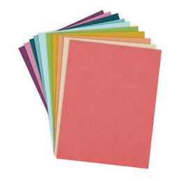 Spellbinders Rainbow Hues Assortment ColorWheel Cardstock 8.5" x 11" - 20 Sheets CSA-008