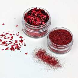 Cosmic Shimmer Spangles Duo Set - Cherry Red