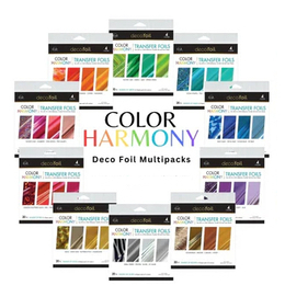 Deco Foil Color Harmony Transfer Foil Multi-Pack 6 x 6 (20/pk)