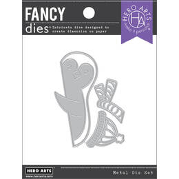 Hero Arts Fancy Dies - Peeking Penguin DF212