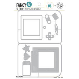 Hero Arts Fancy Dies - Retro Game (by Ralph Tyndall) DF223