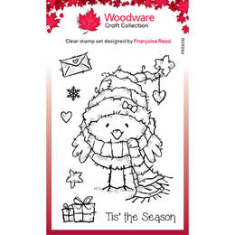 Woodware Clear Stamps Singles - All Wrapped Up (4in x 6in)