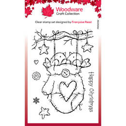 Woodware Clear Stamps Singles - Cozy Robins (4in x 6in)