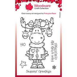 Woodware Clear Stamps Singles - Maurice Moose