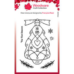 Woodware Clear Stamps Singles - Glass Tree (4in x 6in)