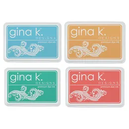 Gina K Designs 2025 Premium Ink Pad Bundle 4 Colours