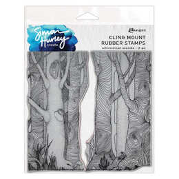 Simon Hurley create. Cling Stamp - Whimsical Woods HUR87960