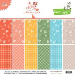 Lawn Fawn 12x12 Paper Pack - Falling Leaves LF3481