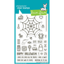 Lawn Fawn - Clear Stamps - Sweet Spiders LF3492