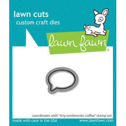 Lawn Fawn Dies - Tiny Sentiments: Coffee LF3499