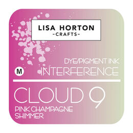 Lisa Horton Crafts Interference Ink Pad - Pink Champagne Shimmer