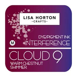 Lisa Horton Crafts Interference Ink Pad - Warm Chestnut Shimmer