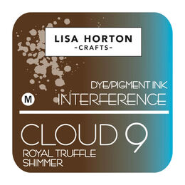 Lisa Horton Crafts Interference Ink Pad - Royal Truffle Shimmer