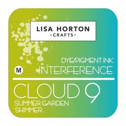 Lisa Horton Crafts Interference Ink Pad - Summer Garden shimmer