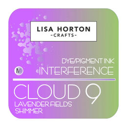 Lisa Horton Crafts Interference Ink Pad - Lavender Fields shimmer