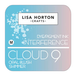 Lisa Horton Crafts Interference Ink Pad - Opal Blush Shimmer