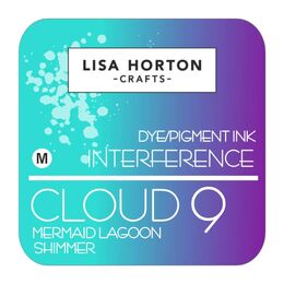 Lisa Horton Crafts Interference Ink Pad - Mermaid Lagoon Shimmer