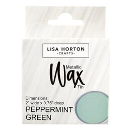 Lisa Horton Crafts Water Based Wax Tin - Peppermint Green #355