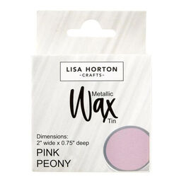 Lisa Horton Crafts Water Based Wax Tin - Pink Peony #225