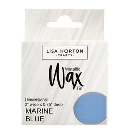 Lisa Horton Crafts Water Based Wax Tin - Marine Blue #293