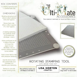 Lisa Horton Crafts - Rotating Stamp Tool & Mat