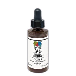 Dina Wakley Media Gloss 2oz - Cocoa MDO86949