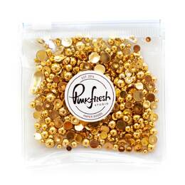 Pinkfresh Metallic Pearls Essentials - Gold PF073ES