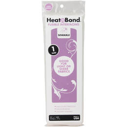 HeatnBond Lightweight Iron-On Fusible Interfacing 20"x36"