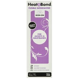 HeatnBond Heavyweight Iron-On Fusible Interfacing 20"X36"