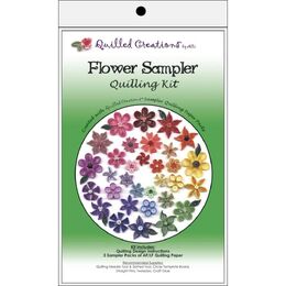 Quilled Creations Quilling Kit - Flower Sampler