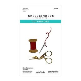 Spellbinders Etched Dies - Nichol's Needlework Collection - Needleworker Tool Kit (by Nichol Spohr) S2-381