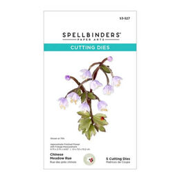 Spellbinders Etched Dies - Through the Meadow Collection - Chinese Meadow Rue (by Susan Tierney-Cockburn) S3-527