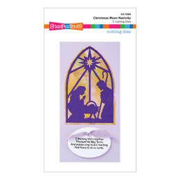 Spellbinders Etched Dies - Christmas Morn Nativity (by Stampendous)