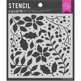 Hero Arts Stencil - Holiday Foliage SA283